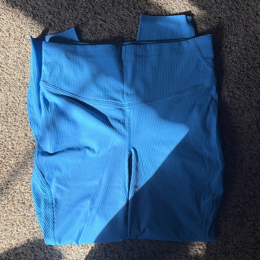 lululemon athletica Blue Leggings Size 8